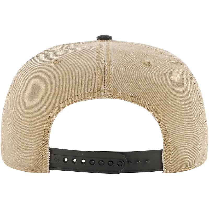 Casquette Snapback Miami Heat Chilmark Captain '47 kaki/noir pour hommes