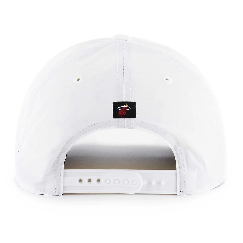 Casquette ajustable '47 Miami Heat Fairway Hitch brrr pour hommes, blanche