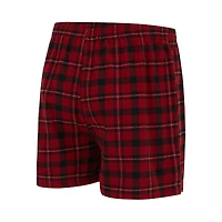 Men's Concepts Sport Red/Black Miami Heat Hawthorn Flannel Boxer