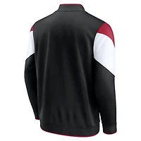 Men's Fanatics Black Miami Heat League Best Performance Full-Zip Jacket