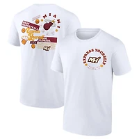 Men's Fanatics White Miami Heat Street Collective T-Shirt