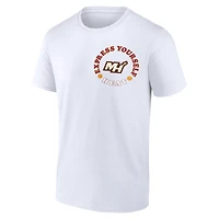 Men's Fanatics White Miami Heat Street Collective T-Shirt