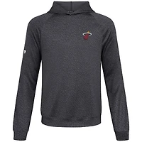 Sweat à capuche noir Challenger Miami Heat Levelwear pour homme