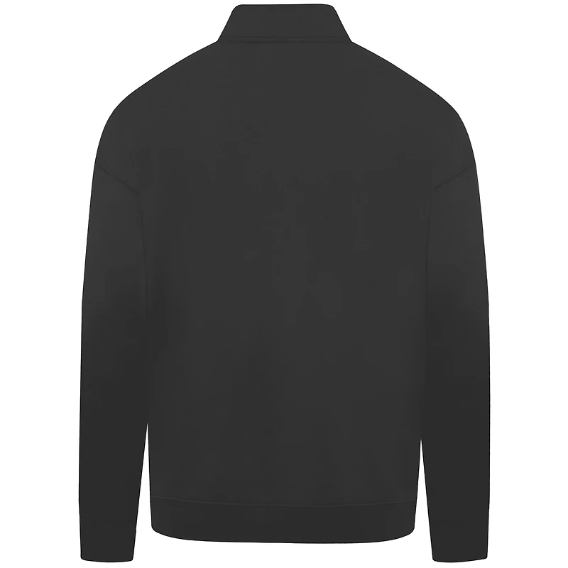 Men's Levelwear Black Miami Heat Murray Quarter-Zip Pullover