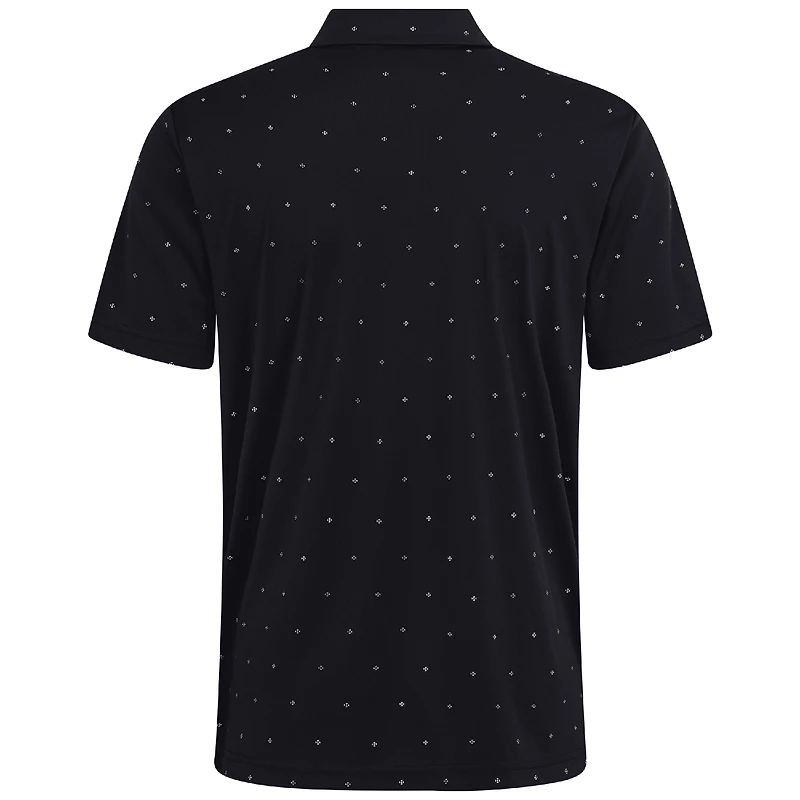 Men's Levelwear Black Miami Heat Vision Polo