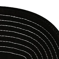 Men's Mitchell & Ness  Black/White Miami Heat Dip Dye Pro Crown Adjustable Hat