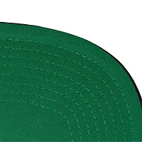 Casquette Snapback Miami Heat Roper Meshback Trucker noire Mitchell & Ness pour hommes