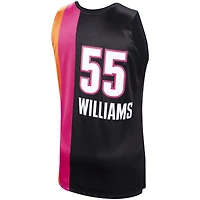 Men's Mitchell & Ness Jason Williams Black Miami Heat 2005/06 Hardwood Classics Swingman Jersey