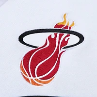 Sweat à capuche Mitchell & Ness rouge/blanc Miami Heat Head Coach pour hommes