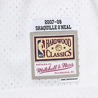 Men's Mitchell & Ness Shaquille O'Neal White Miami Heat 2007/08 Hardwood Classics Swingman Jersey