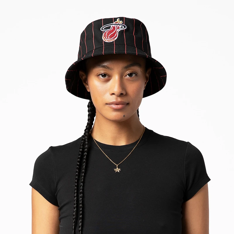 Bob Mitchell & Ness x DANNIJO noir Miami Heat pour homme