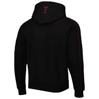 Men's NBA x Hugo Boss Black Miami Heat Team Bounce Tri-Blend Pullover Hoodie
