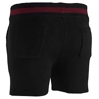 Men's NBA x Keiser Clark Black/Red Miami Heat No Caller ID Knit Shorts