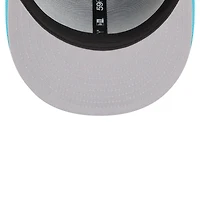 Men's New Era Black/Turquoise Miami Heat 2025/26 City Edition 59FIFTY Fitted Hat