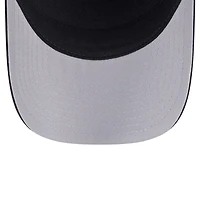 Casquette ajustable New Era noire Miami Heat 2025 NBA Draft M-Crown A-Frame 9FORTY pour homme