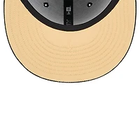 Men's New Era Black Miami Heat 59FIFTY Day Allover Print Stencil Fitted Hat