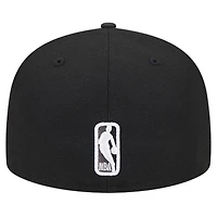 Casquette ajustée 59FIFTY en nylon balistique Active Miami Heat noire New Era pour homme