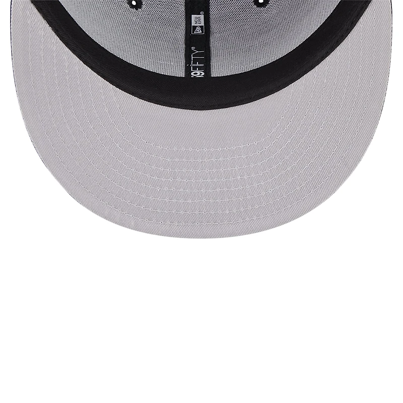 Casquette ajustée 59FIFTY en nylon balistique Active Miami Heat noire New Era pour homme