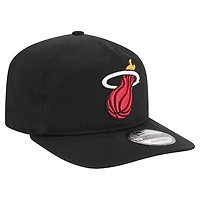 Casquette ajustable noire en coton Miami Heat 19TWENTY pour homme de New Era