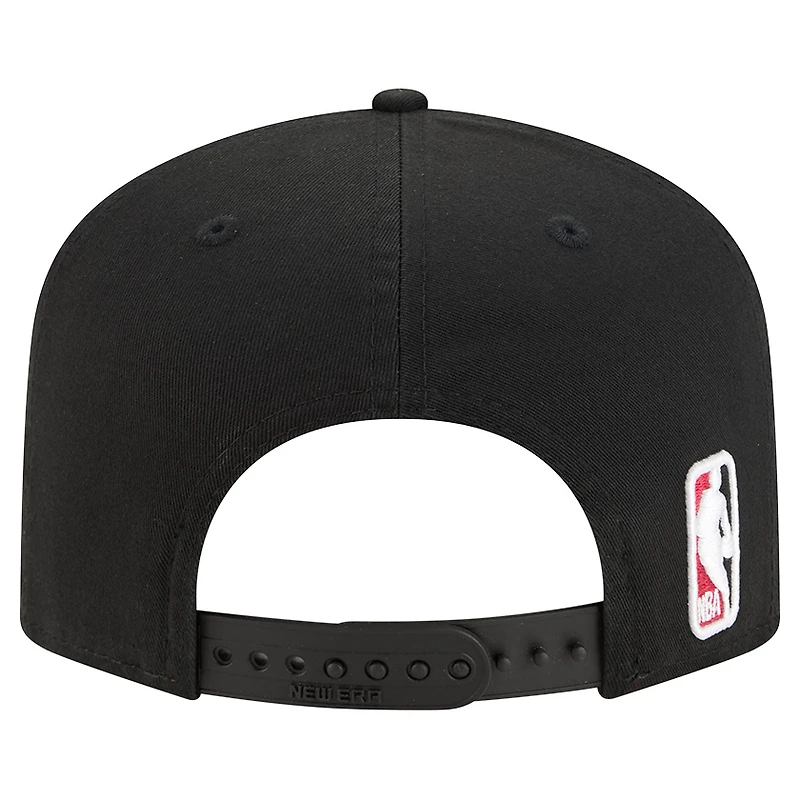 Casquette ajustable noire en coton Miami Heat 19TWENTY pour homme de New Era