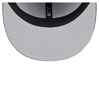 Men's New Era  Black Miami Heat Deceptor 59FIFTY Fitted Hat