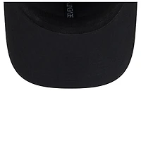 Men's New Era Black Miami Heat Rope 9SEVENTY Adjustable Hat