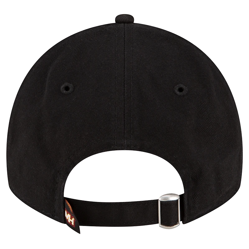 Casquette réglable noire Miami Heat Team 2.0 9TWENTY New Era pour hommes