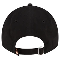 Casquette réglable noire Miami Heat Team 2.0 9TWENTY New Era pour hommes