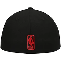Men's New Era Black Miami Heat Team Low Profile 59FIFTY Fitted Hat