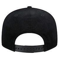 Casquette snapback 9FIFTY en velours côtelé noir Miami Heat de New Era pour homme
