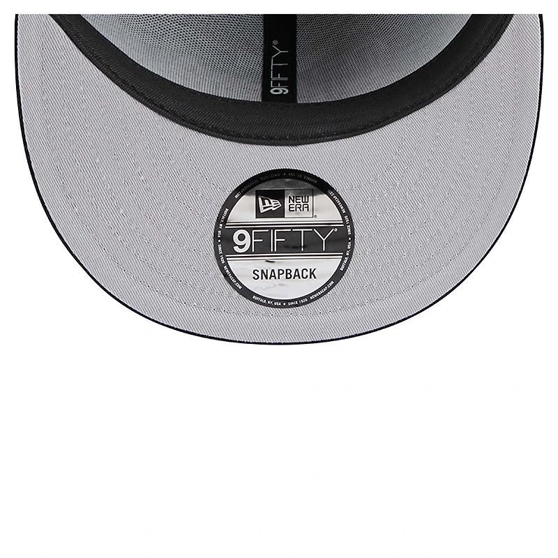 Casquette snapback 9FIFTY en velours côtelé noir Miami Heat de New Era pour homme