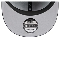 Casquette snapback 9FIFTY en velours côtelé noir Miami Heat de New Era pour homme