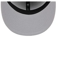 Men's New Era Gray Miami Heat Color Pack 59FIFTY Fitted Hat