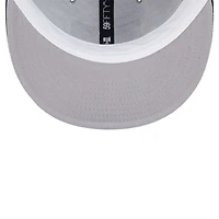 Men's New Era Gray Miami Heat Palm Fronds 2-Tone 59FIFTY Fitted Hat