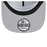 Casquette de golf snapback en velours côtelé Miami Heat gris New Era pour homme