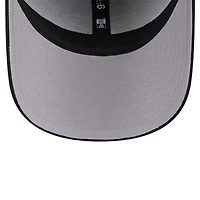 Men's New Era Heather Gray/Black Miami Heat Active Digi-Tech Two-Tone 9FORTY Adjustable Hat
