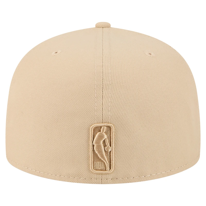 Casquette ajustée New Era 59FIFTY à motif kaki Miami Heat pour homme