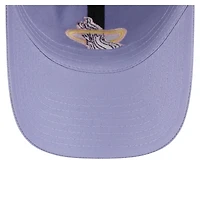 Men's New Era Lavender Miami Heat Lavender Pack Casual Classic Adjustable Hat