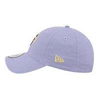 Men's New Era Lavender Miami Heat Lavender Pack Casual Classic Adjustable Hat
