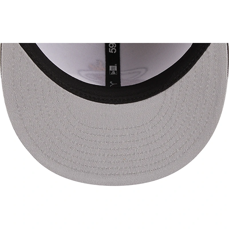 Casquette ajustée 59FIFTY New Era Miami Heat Snow Camo pour hommes