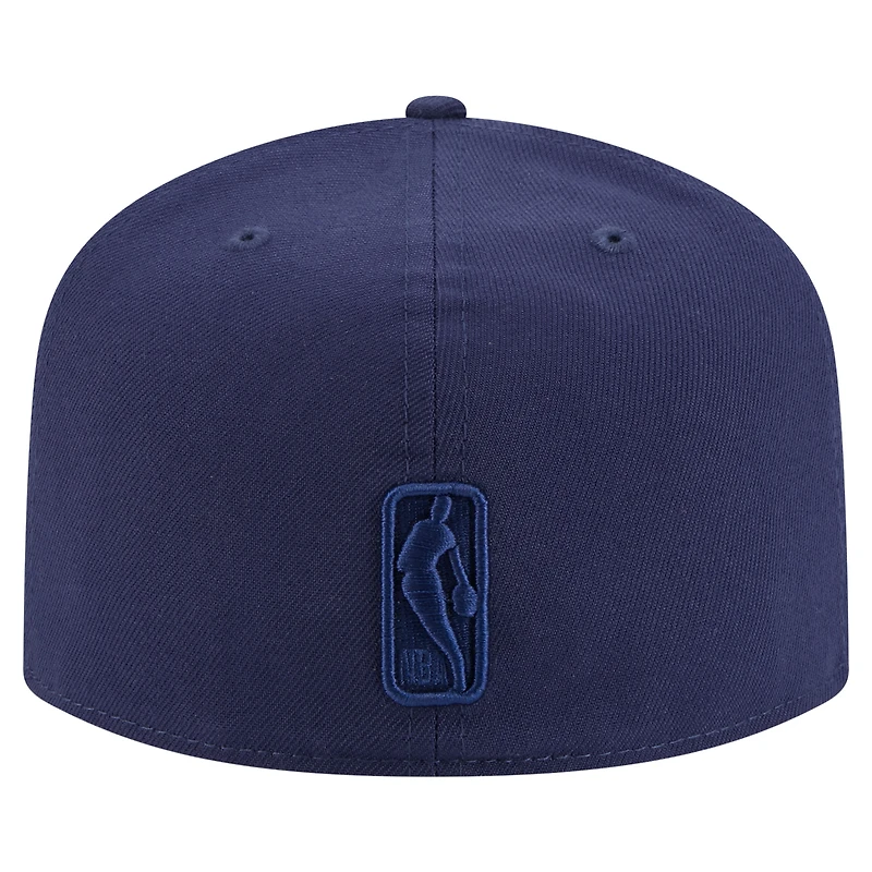 Casquette ajustée 59FIFTY Miami Heat Colorpack bleu marine New Era pour homme