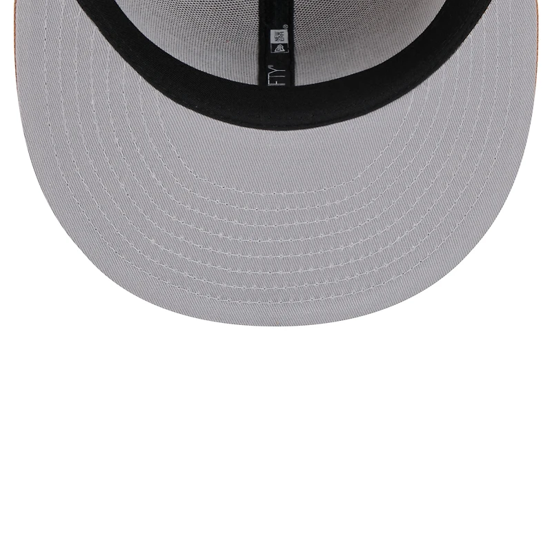 Casquette ajustée Miami Heat 59FIFTY pour homme New Era Tan Color Pack
