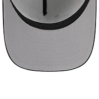 Casquette ajustée New Era 59FIFTY blanche/noire Miami Heat 2025 NBA Draft pour homme