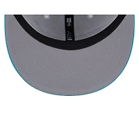 Casquette snapback alternative 9FIFTY Miami Heat 2024/25 City Edition New Era blanche pour homme
