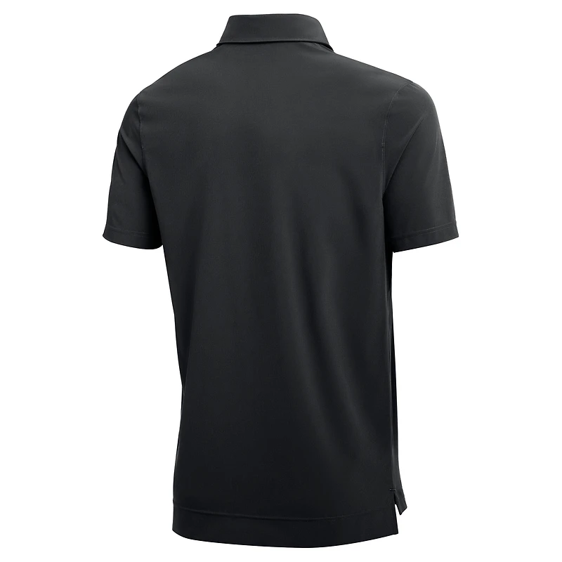 Men's Nike Black Miami Heat 2025/26 Authentic Dri-FIT Coaches Polo
