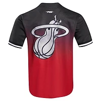 Men's Pro Standard Black Miami Heat 2023/24 City Edition Mesh Baseball Jersey