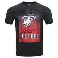 T-shirt Pro Standard noir Miami Heat 2023 City Edition pour hommes
