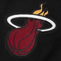 Sweat-shirt à épaules tombantes Paint the City Miami Heat Pro Standard pour homme, noir