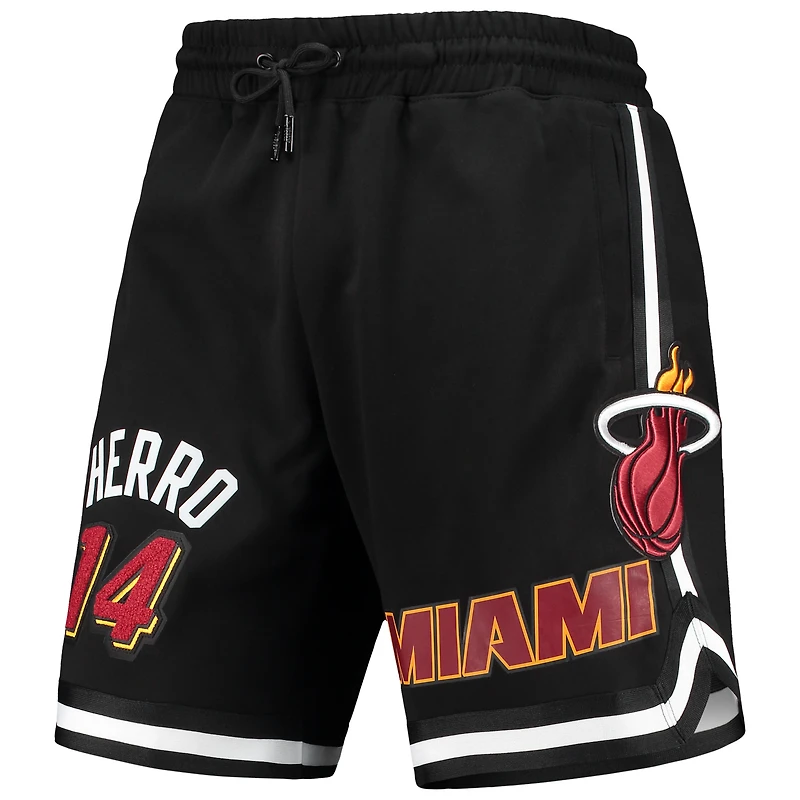 Short Pro Standard Tyler Herro noir pour homme des Miami Heat Team Player