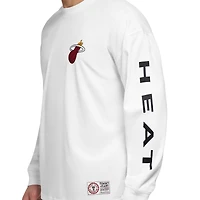 Ensemble T-shirt et sweat à capuche Tommy Jeans Miami Heat Matthew 2-en-1 noir/blanc pour homme